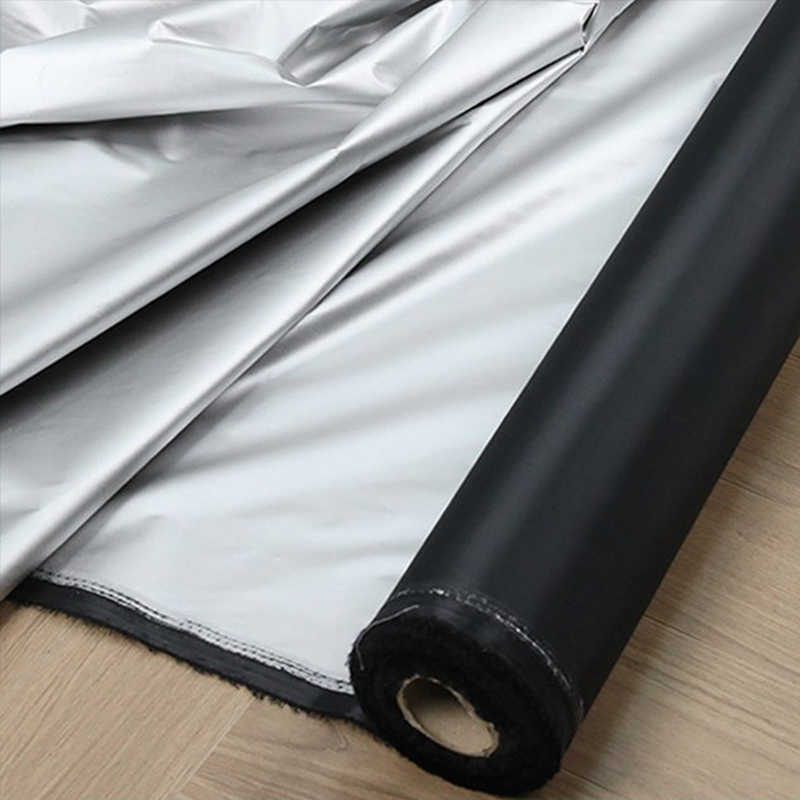 Sewing - Tissu occultant thermique isolant noir argenté
