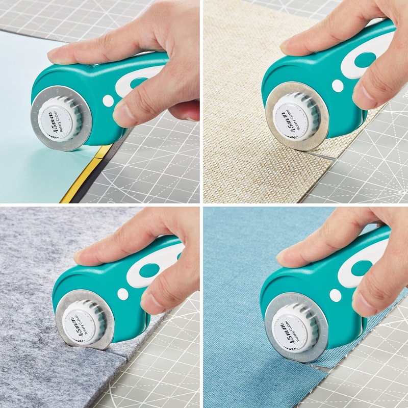 Rotary Cutter For Fabric 45Mm - Cutter rotatif 45 mm avec poignée