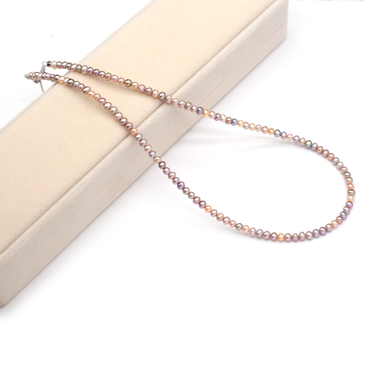 Beading - Collier de perles d'eau douce naturelles,