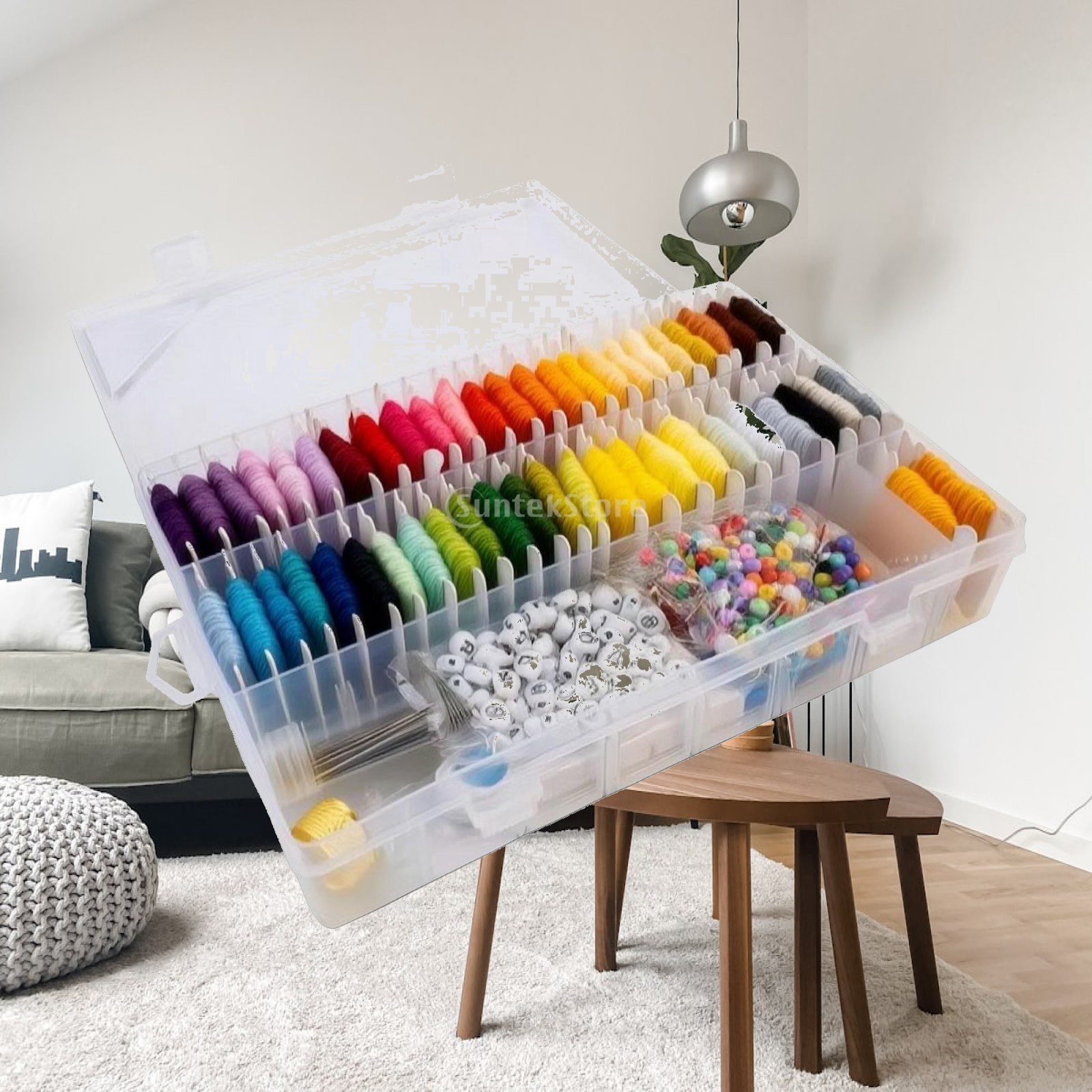 Embroidery - Kit de fil à broder avec