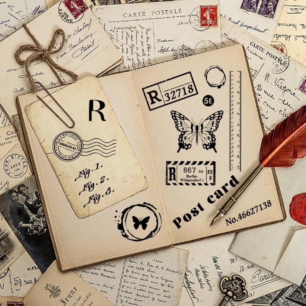 Timbres-poste transparents en  - Clear Silicone Stamps For Card Making avis et prix