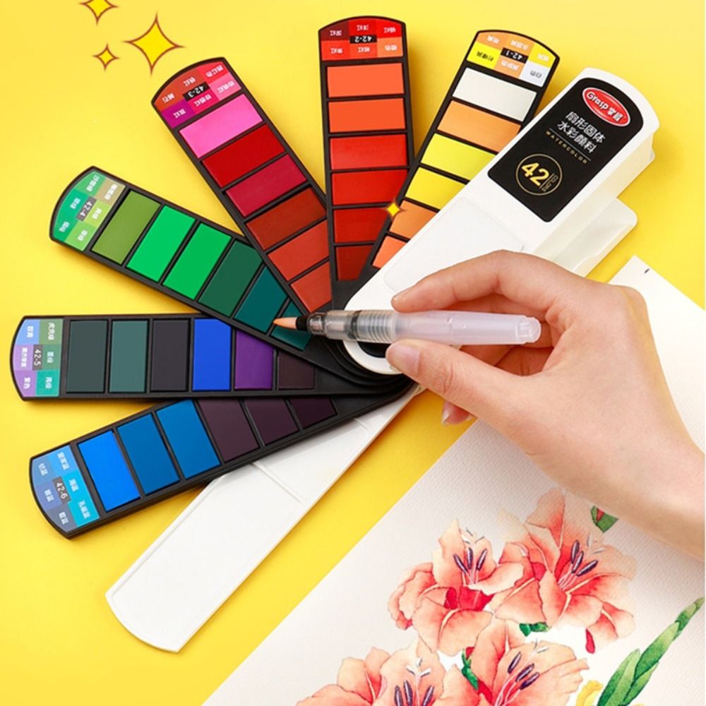 Kit de Peinture Aquarelle Port - Watercolor Paint Set Solid Pigment avis et prix