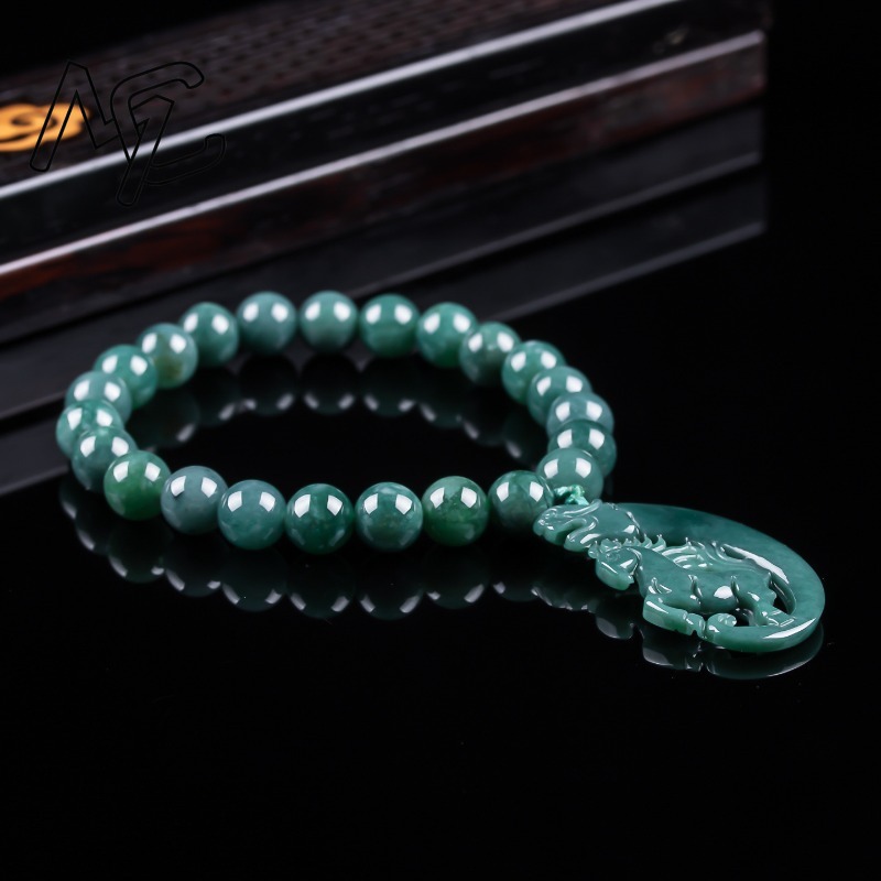 Bracelet en jadeite naturelle  - Beading avis et prix