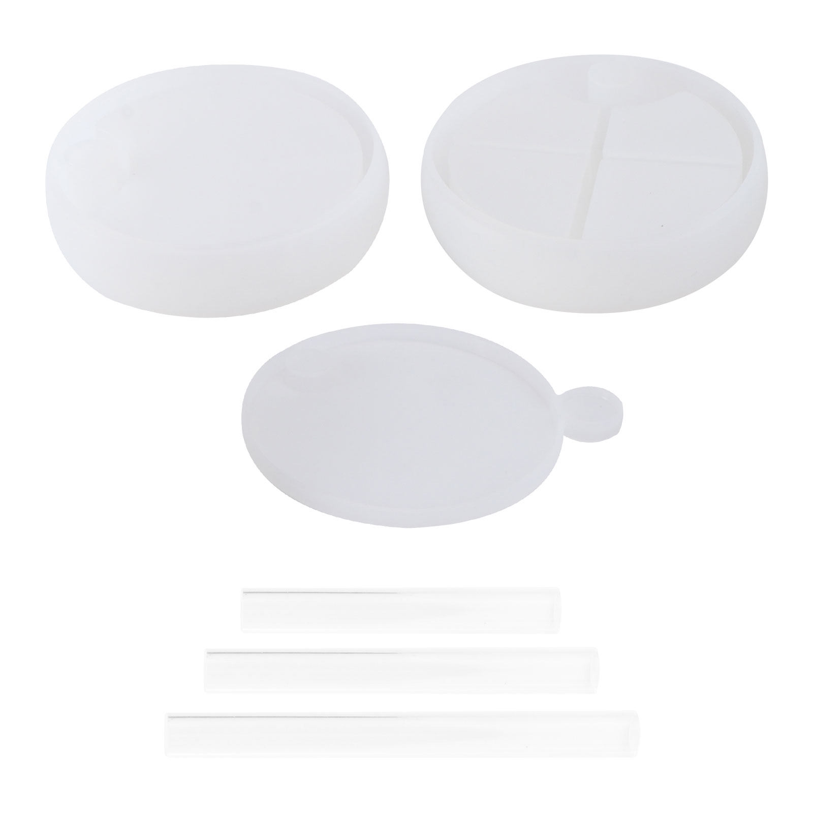 Ensemble de 6 moules en silico - Silicone Epoxy Resin Molds Set avis et prix