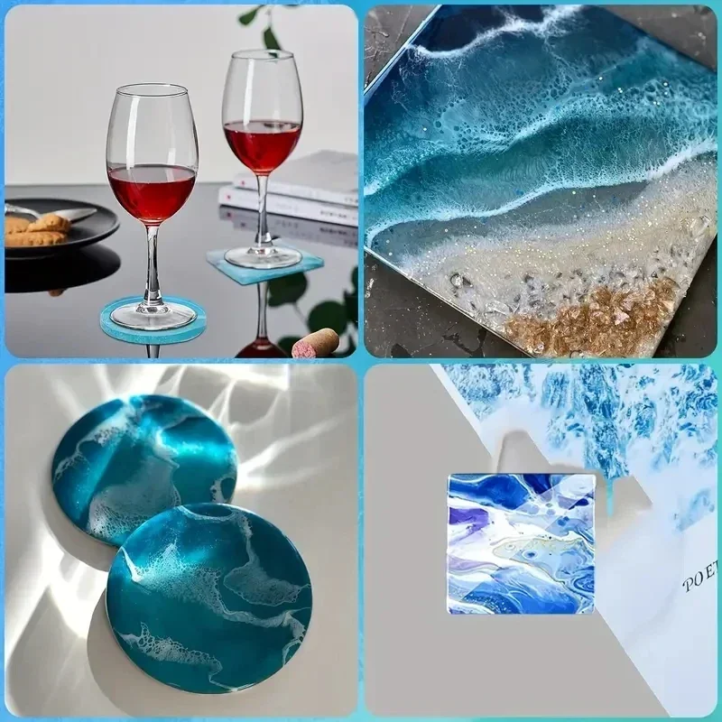 DlY – sous-verres en résine ép - Silicone Epoxy Resin Molds Set avis et prix