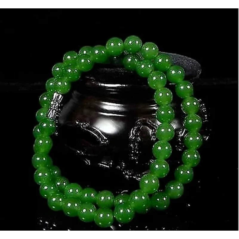 Collier de perles vertes natur - Beading avis et prix