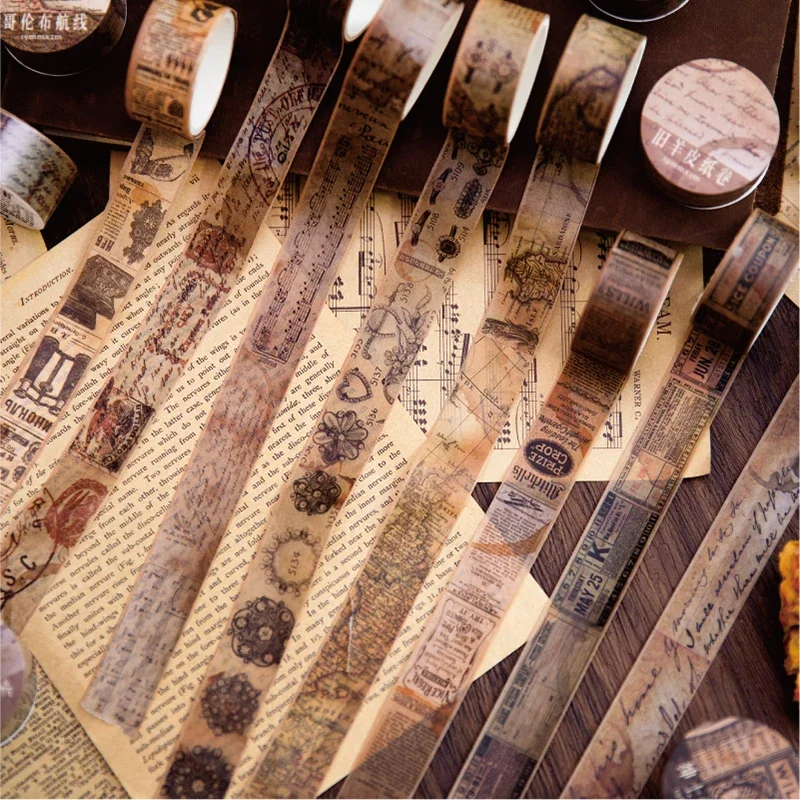 Bandes Adhésives Vintage en Pa - Vintage Junk Journal Scrapbooking Paper avis et prix