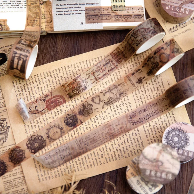 Bandes Adhésives Vintage en Pa - Vintage Junk Journal Scrapbooking Paper avis et prix