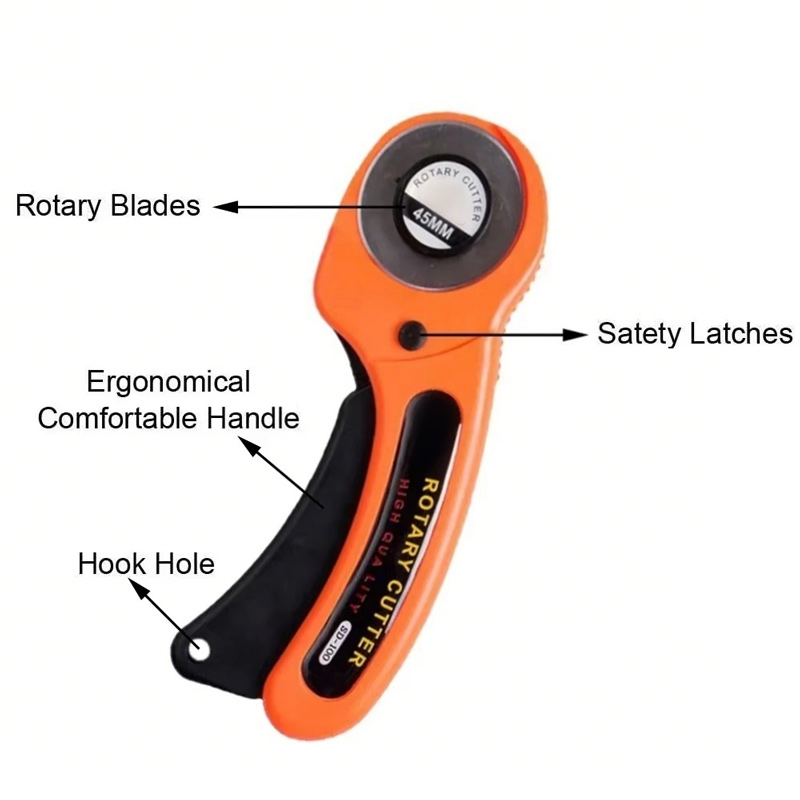 Couteau à roue à rouleau de 45 - Rotary Cutter For Fabric 45Mm avis et prix