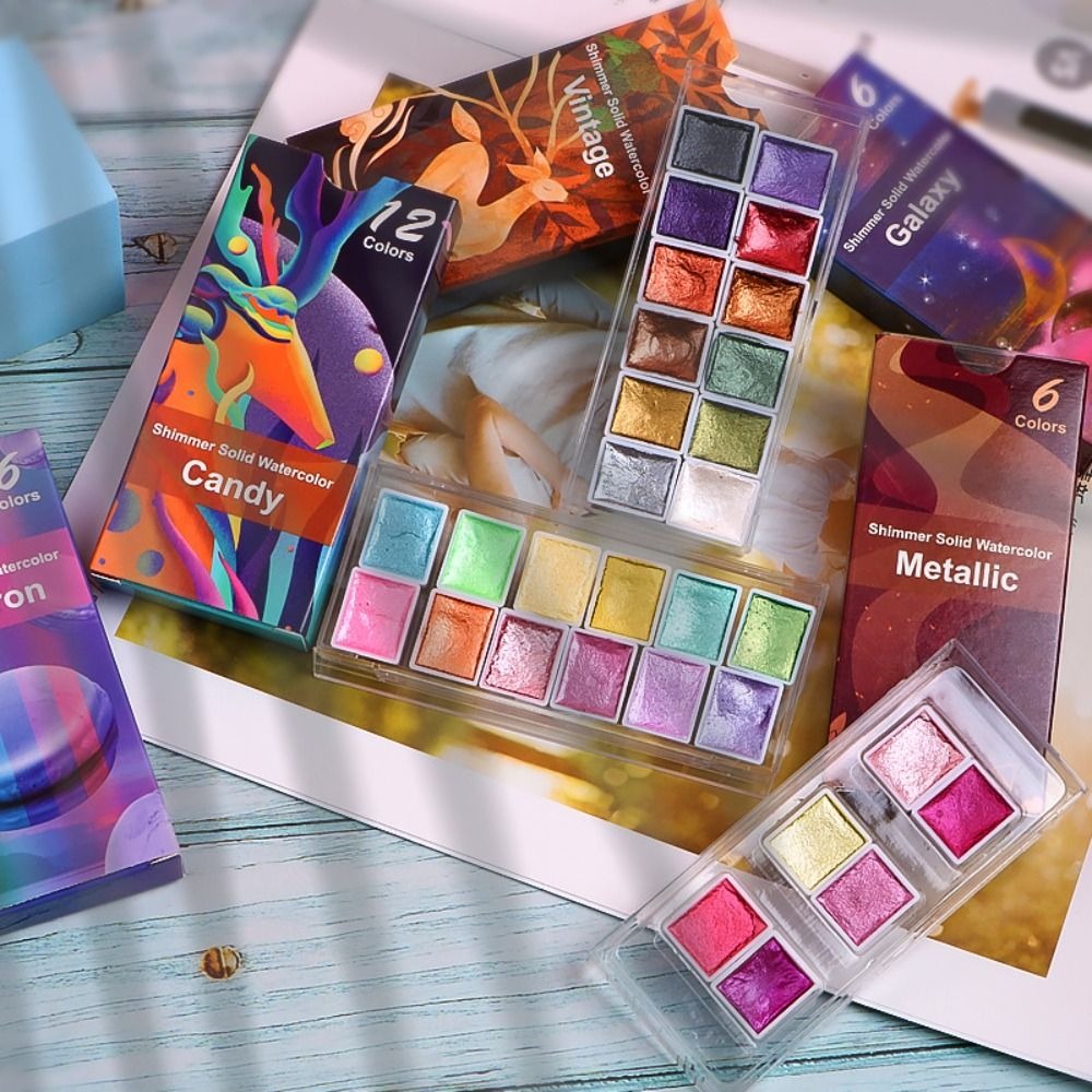 Ensemble de peinture à l'aquar - Watercolor Paint Set Solid Pigment avis et prix