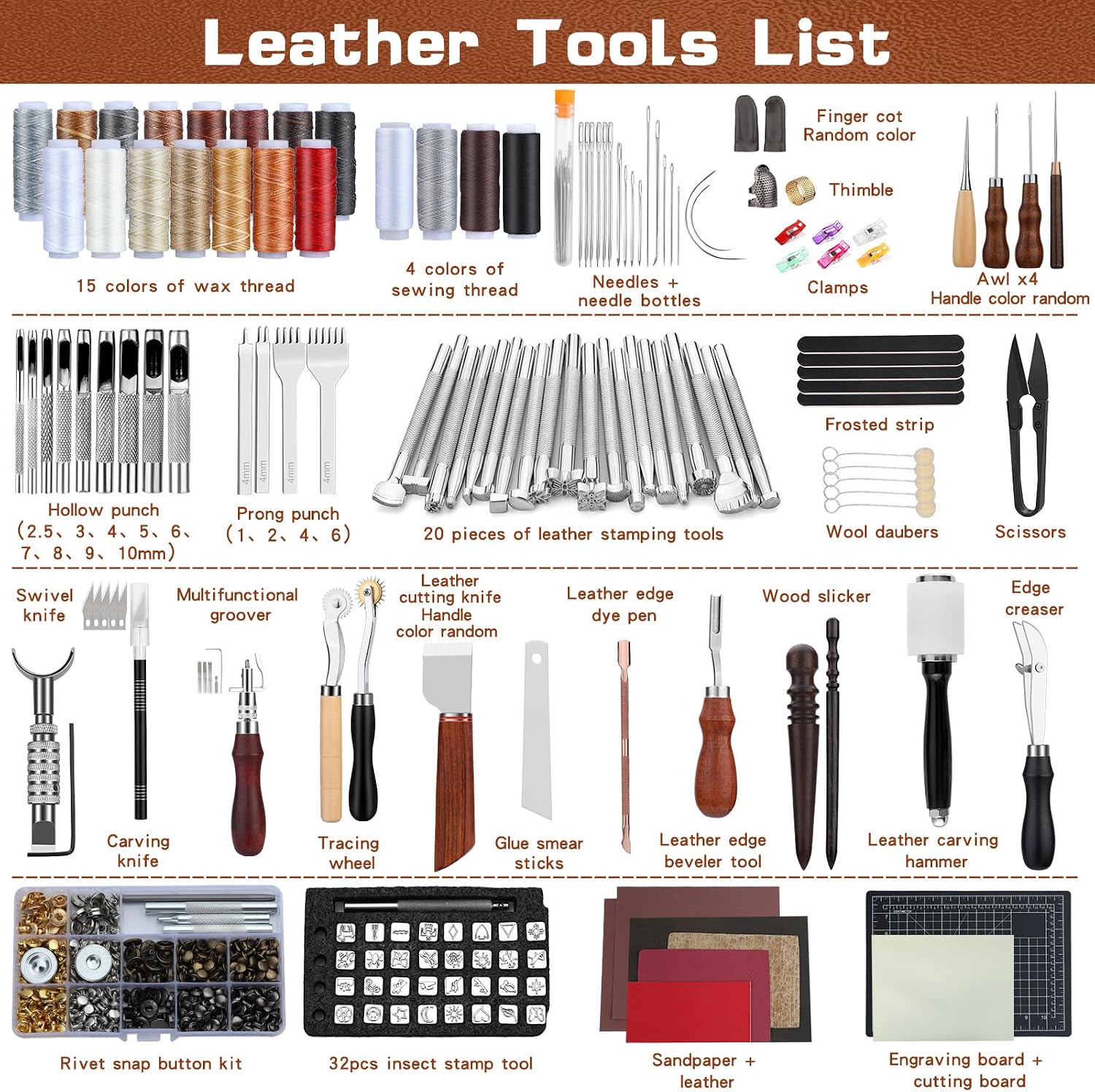 Kit d'outils de maroquinerie p - Craft Tools avis et prix