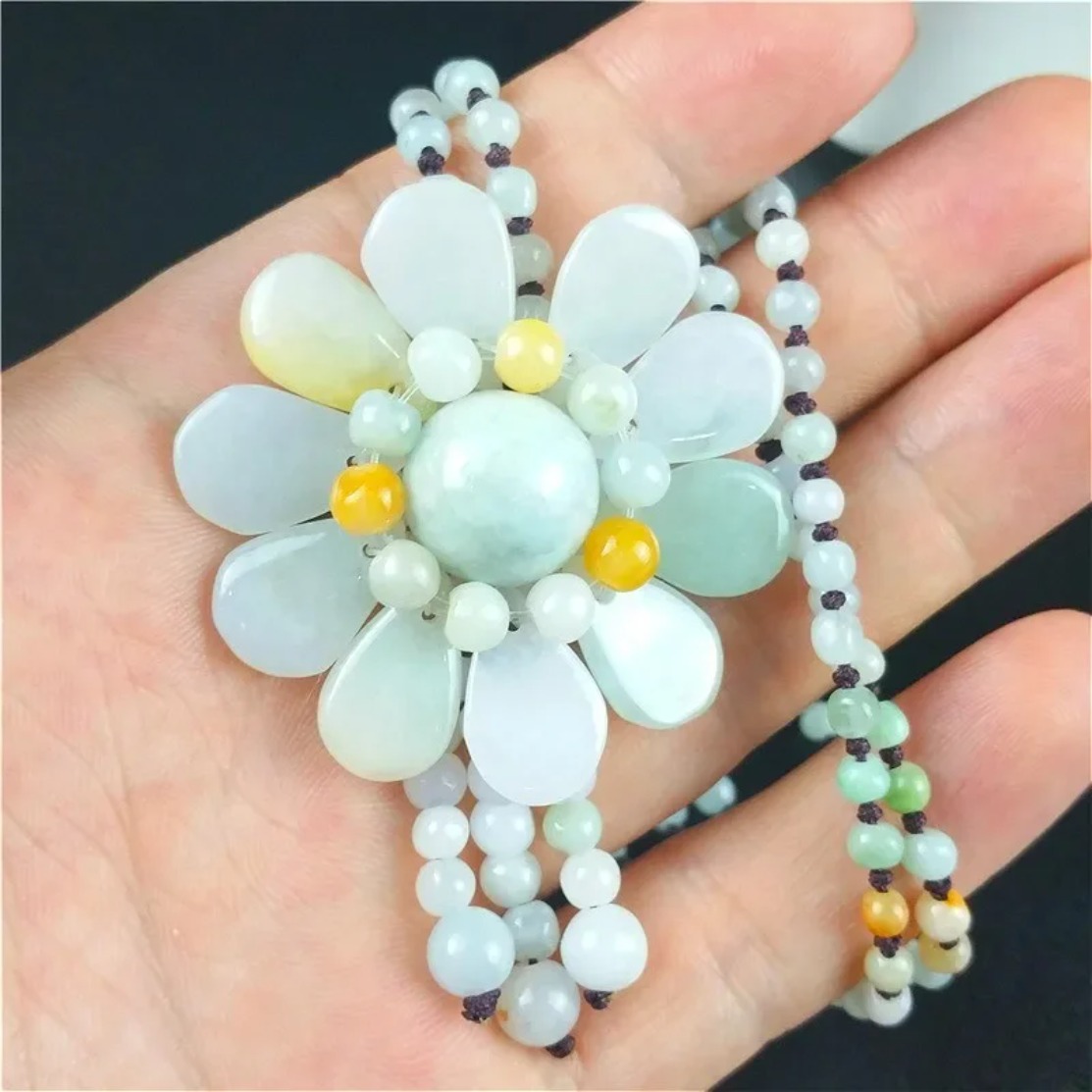 Pendentif en Jade de birman ce - Beading avis et prix