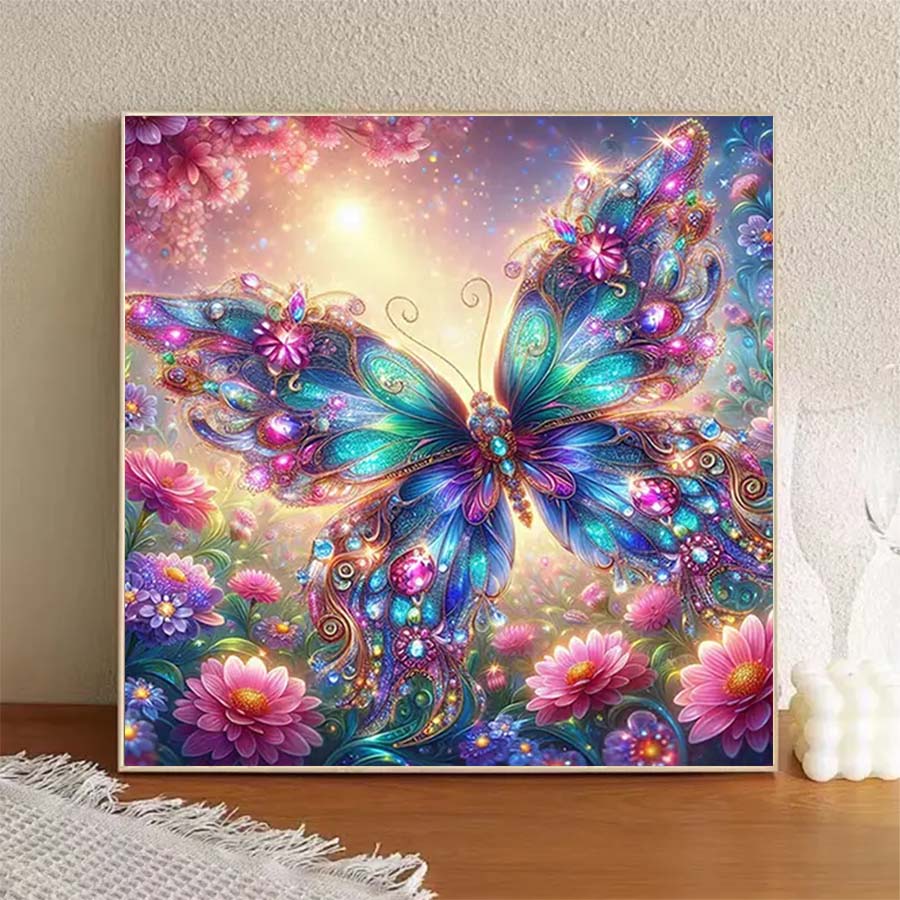 1 pièce de tissu floqué 5D DIY - 5D Diamond Painting Kit Full Drill avis et prix