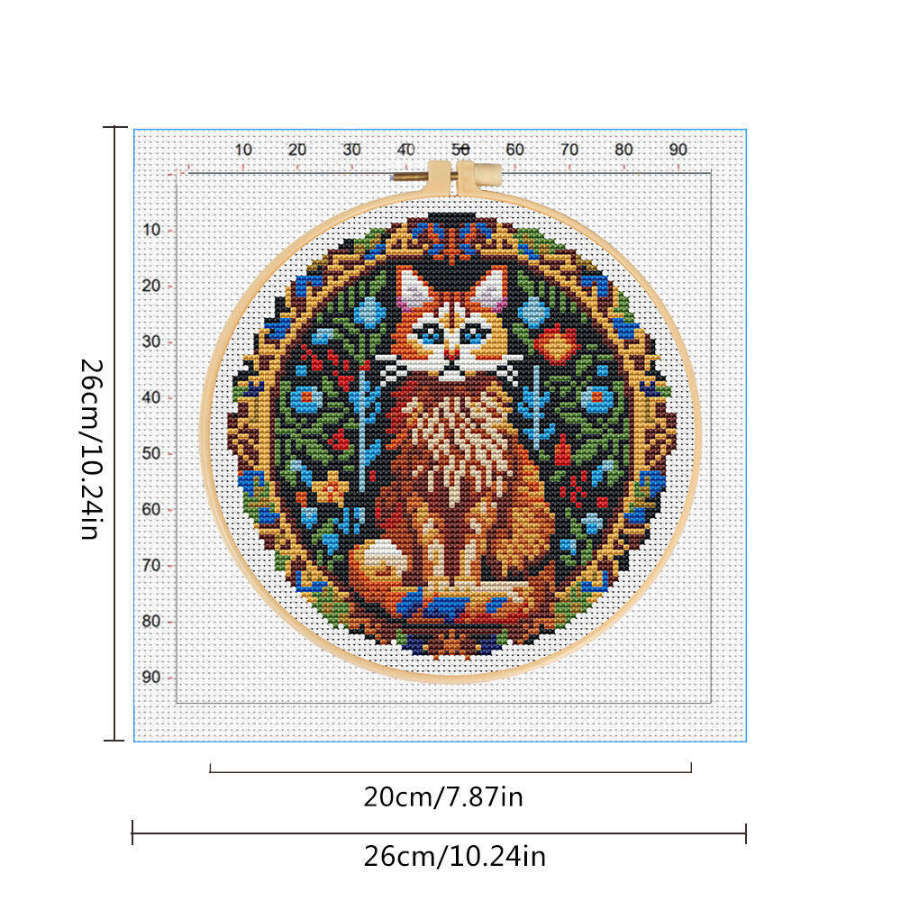 Bricolage point de croix chat  - Cotton Embroidery Thread Skeins avis et prix