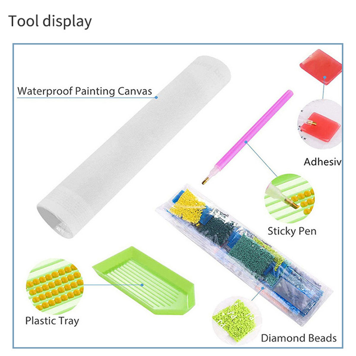 Kits de peinture diamant perso - 5D Diamond Painting Kit Full Drill avis et prix