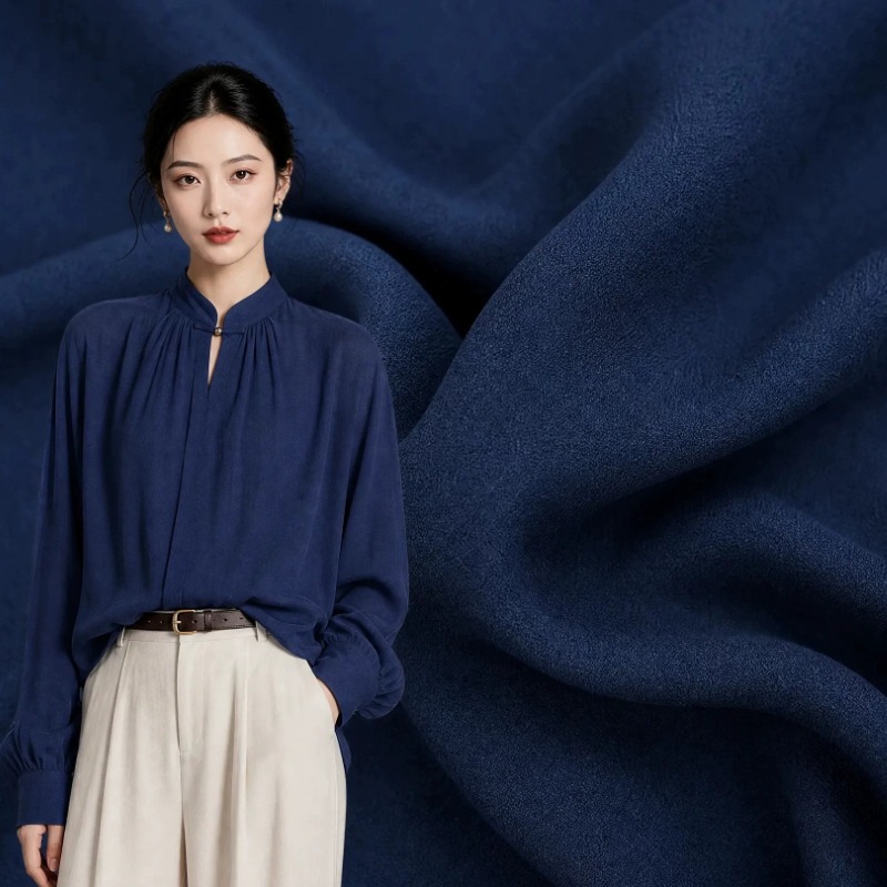 Tissu satiné en lin délavé de  - Sewing avis et prix