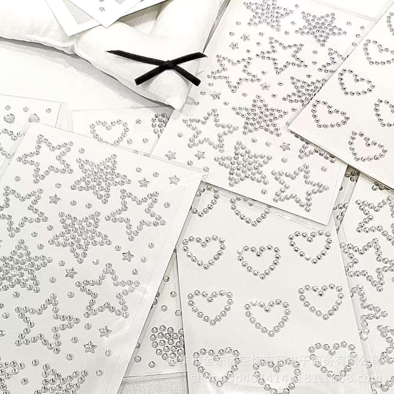 Autocollants Cœur Étoile Argen - Scrapbooking avis et prix