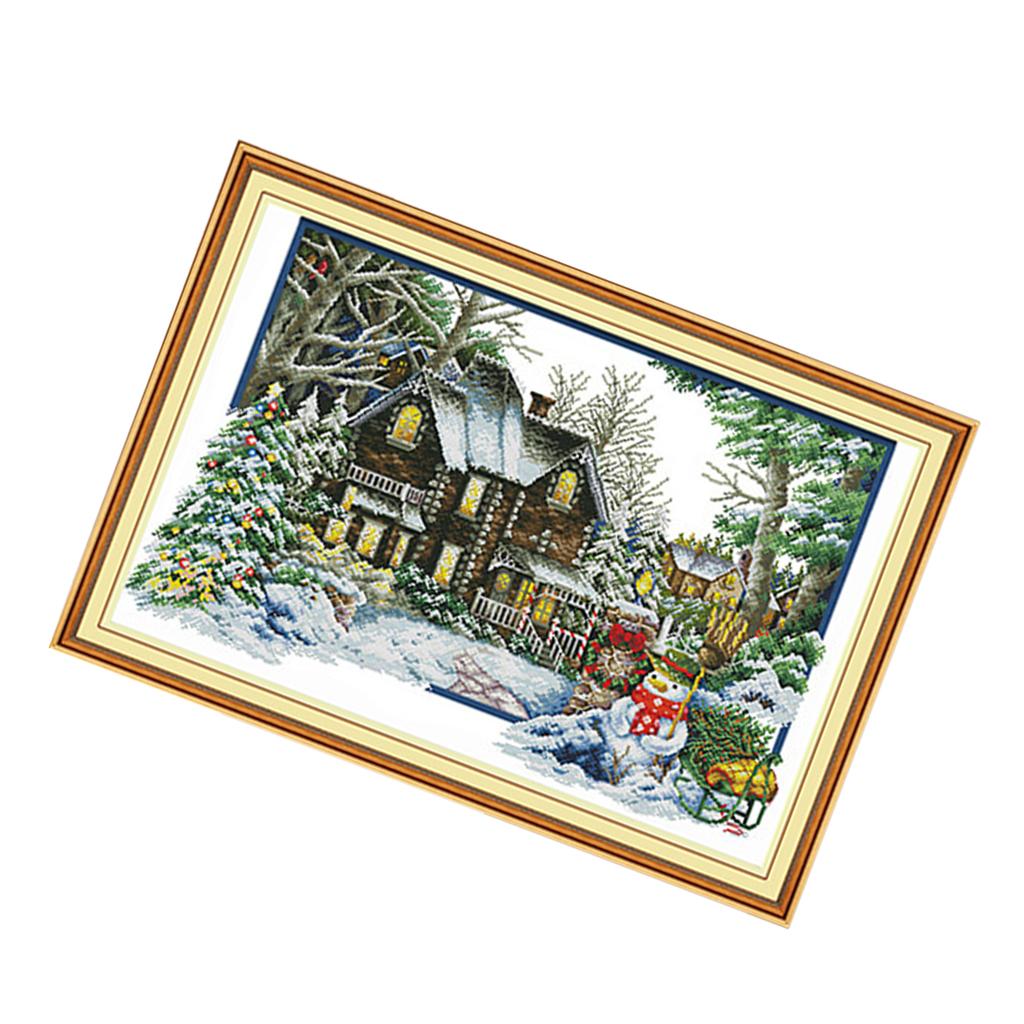 Kit de point de croix estampil - Cross Stitch Stamped Kits Beginners avis et prix