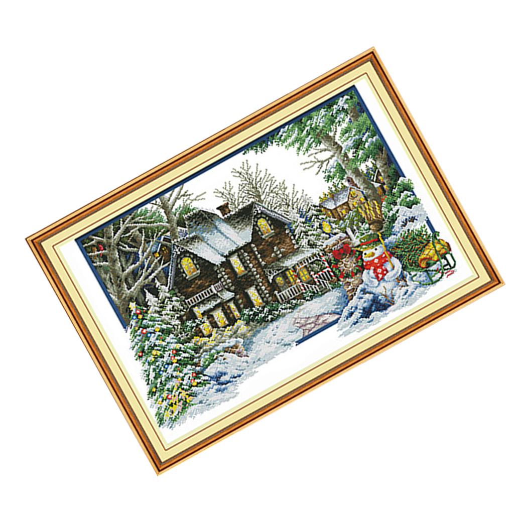 Kit de point de croix estampil - Cross Stitch Stamped Kits Beginners avis et prix
