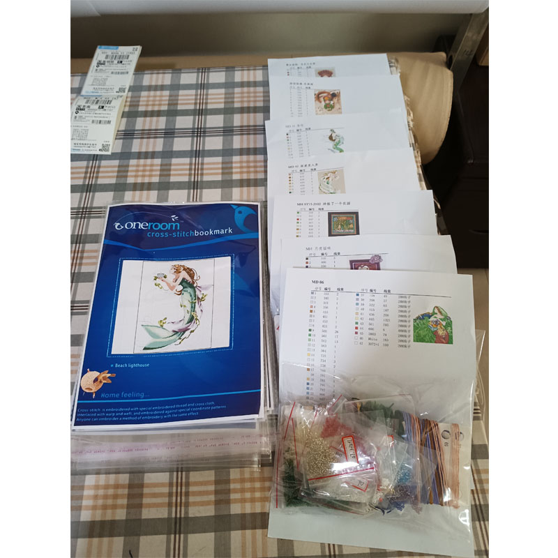 Kits de point de croix, fils à - Cotton Embroidery Thread Skeins avis et prix